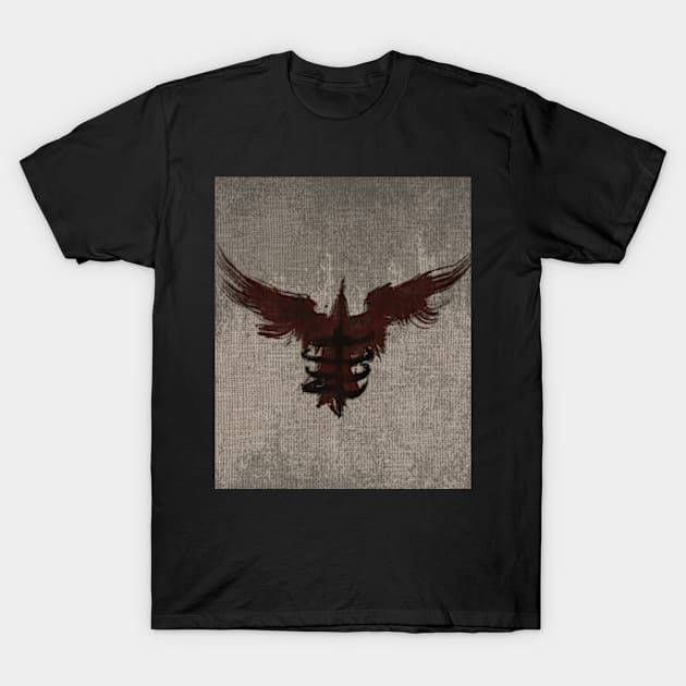 Fallout Tapestry 6 - Blood Eagles Flag T-Shirt by Cleobule